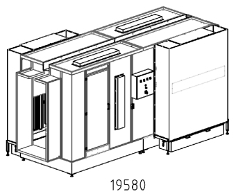 Durchlaufkabine 19580