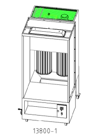 Einhgekabine 13800-1